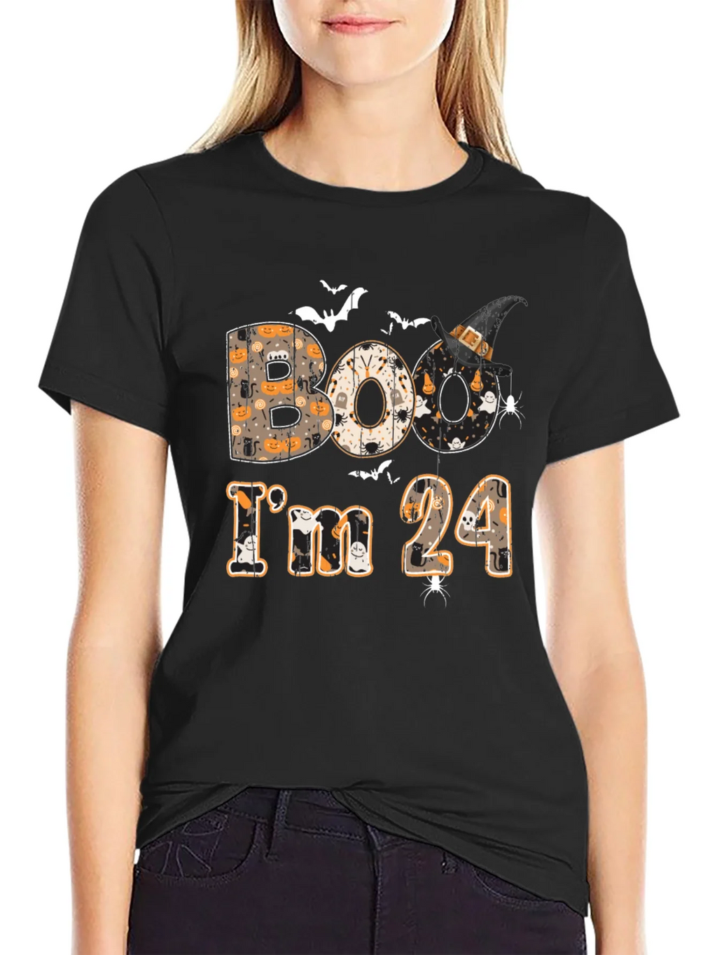 Boo Im 24 Halloween Graphic Tee product image 2