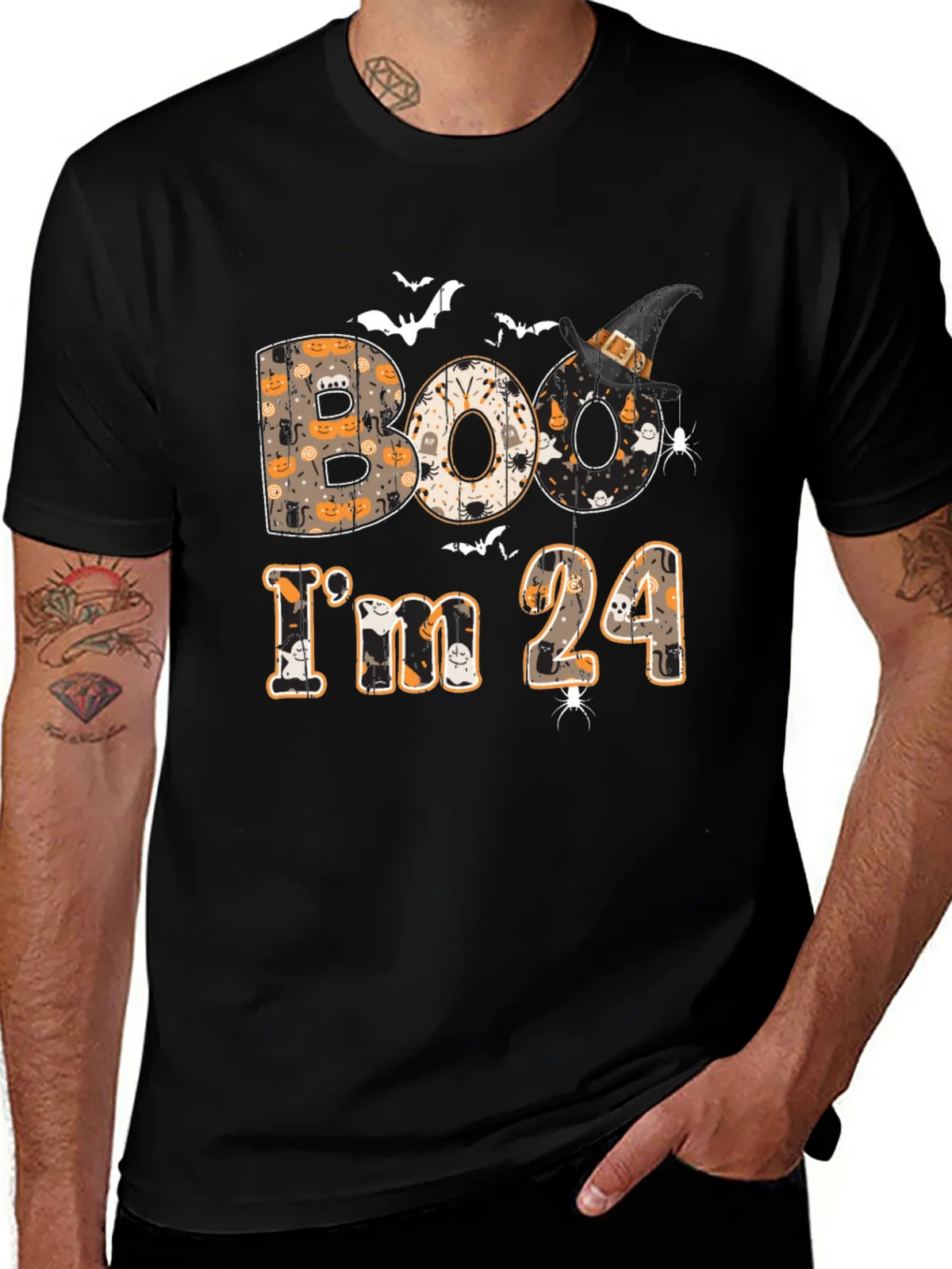 Boo Im 24 Halloween Graphic Tee product image 1