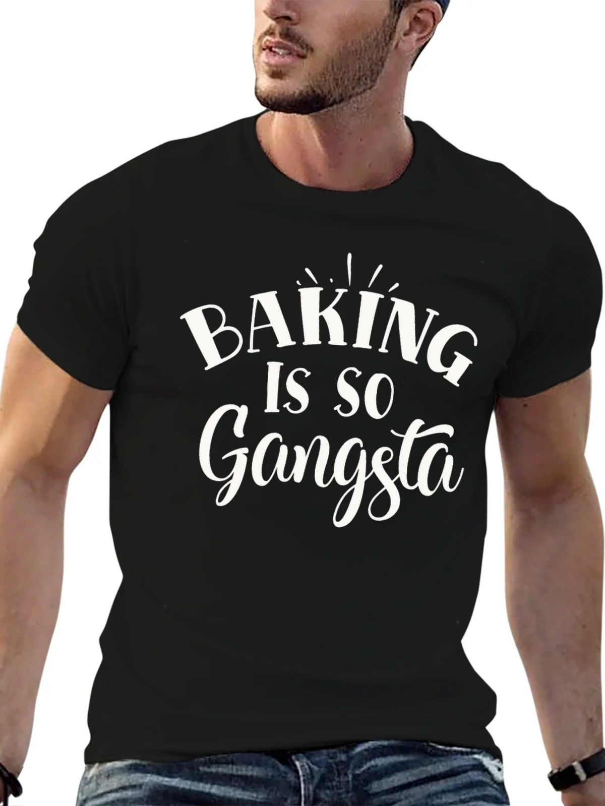 Baking is So Gangsta T-Shirt product image 6