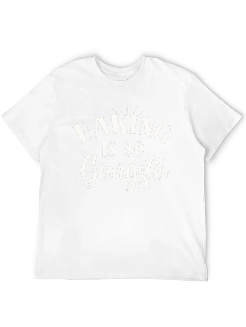 Baking is So Gangsta T-Shirt product image 11
