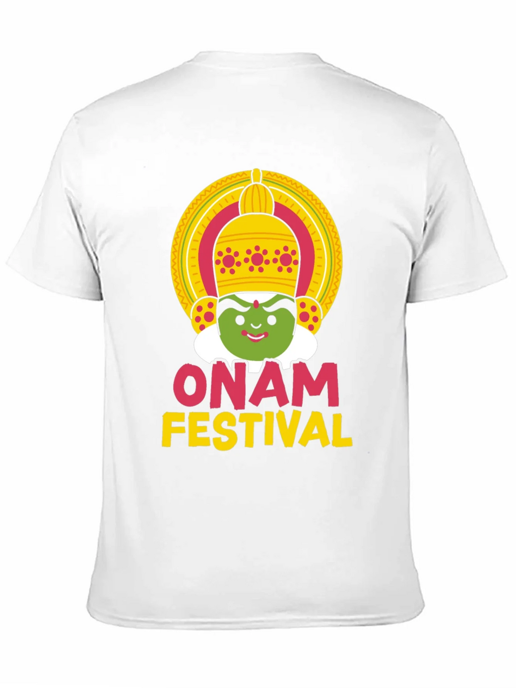 Onam Festival Graphic Tee - Unisex Black T-Shirt product image 8