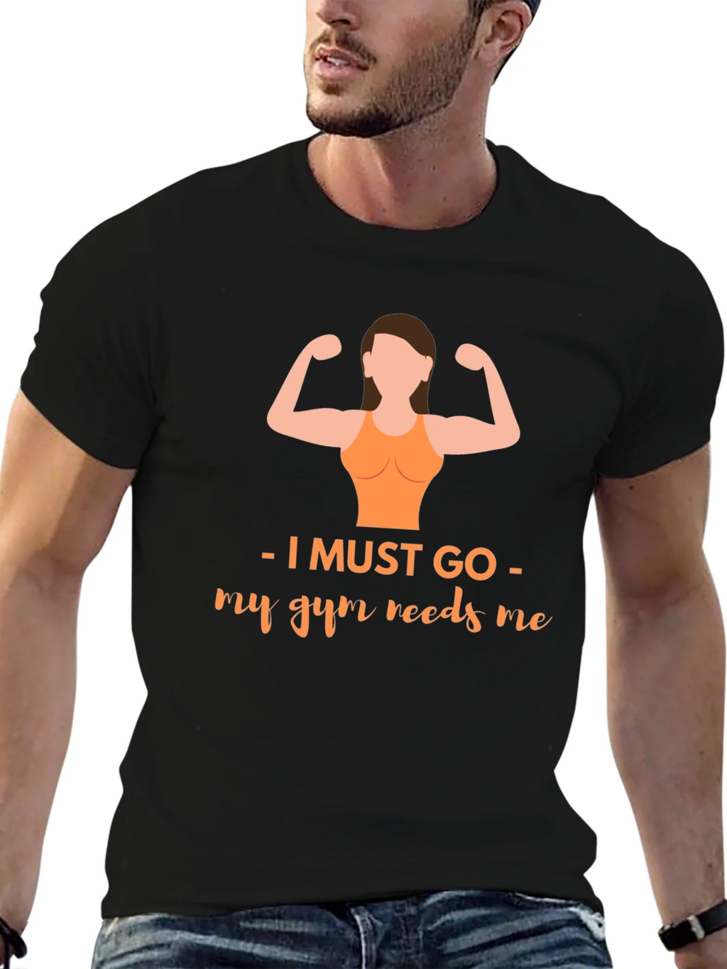 Gym Needs Me Graphic T-Shirt product image 6