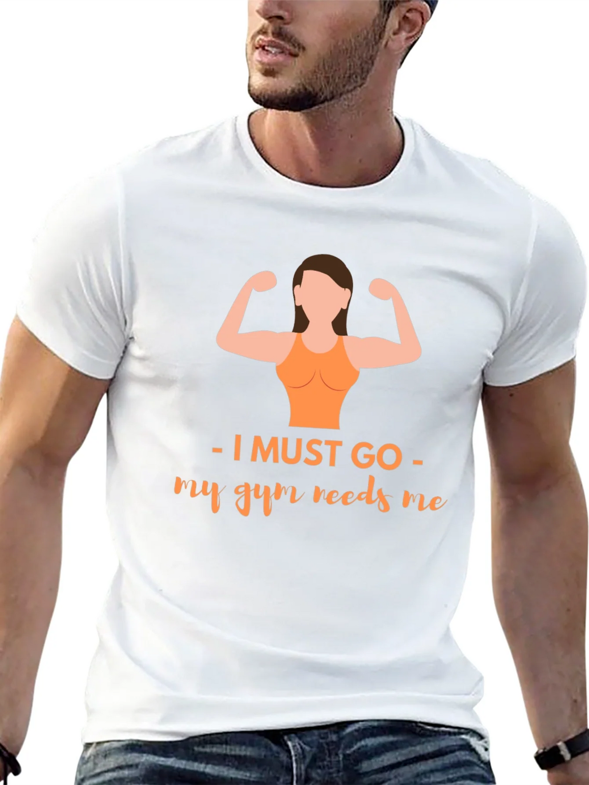 Gym Needs Me Graphic T-Shirt product image 12