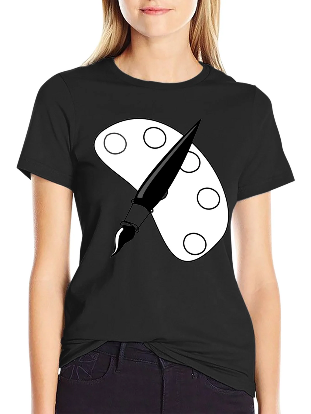 Artist Palette T-Shirt - Creative & Stylish product image 2