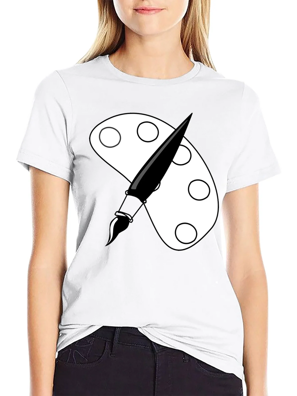Artist Palette T-Shirt - Creative & Stylish product image 8