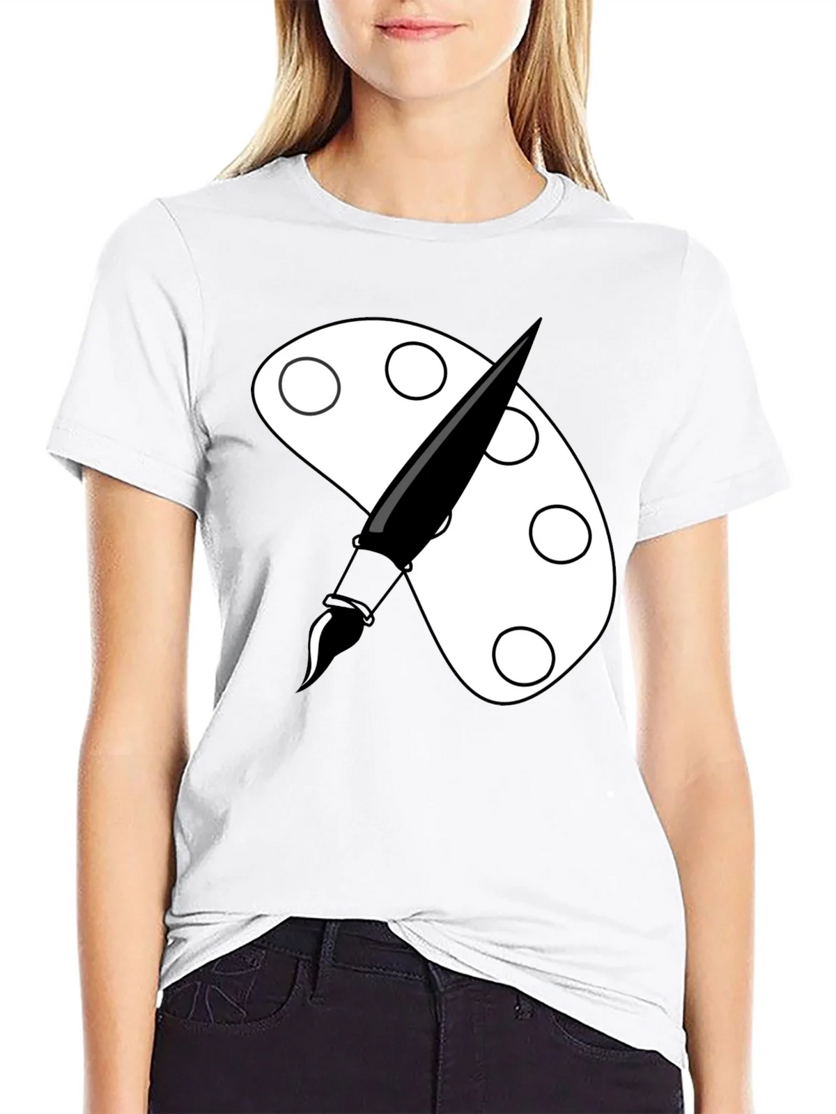 Artist Palette T-Shirt - Creative & Stylish product image 8