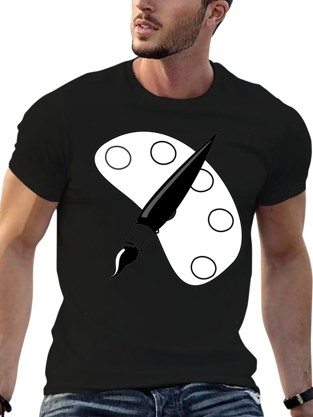 Artist Palette T-Shirt - Creative & Stylish product image 6