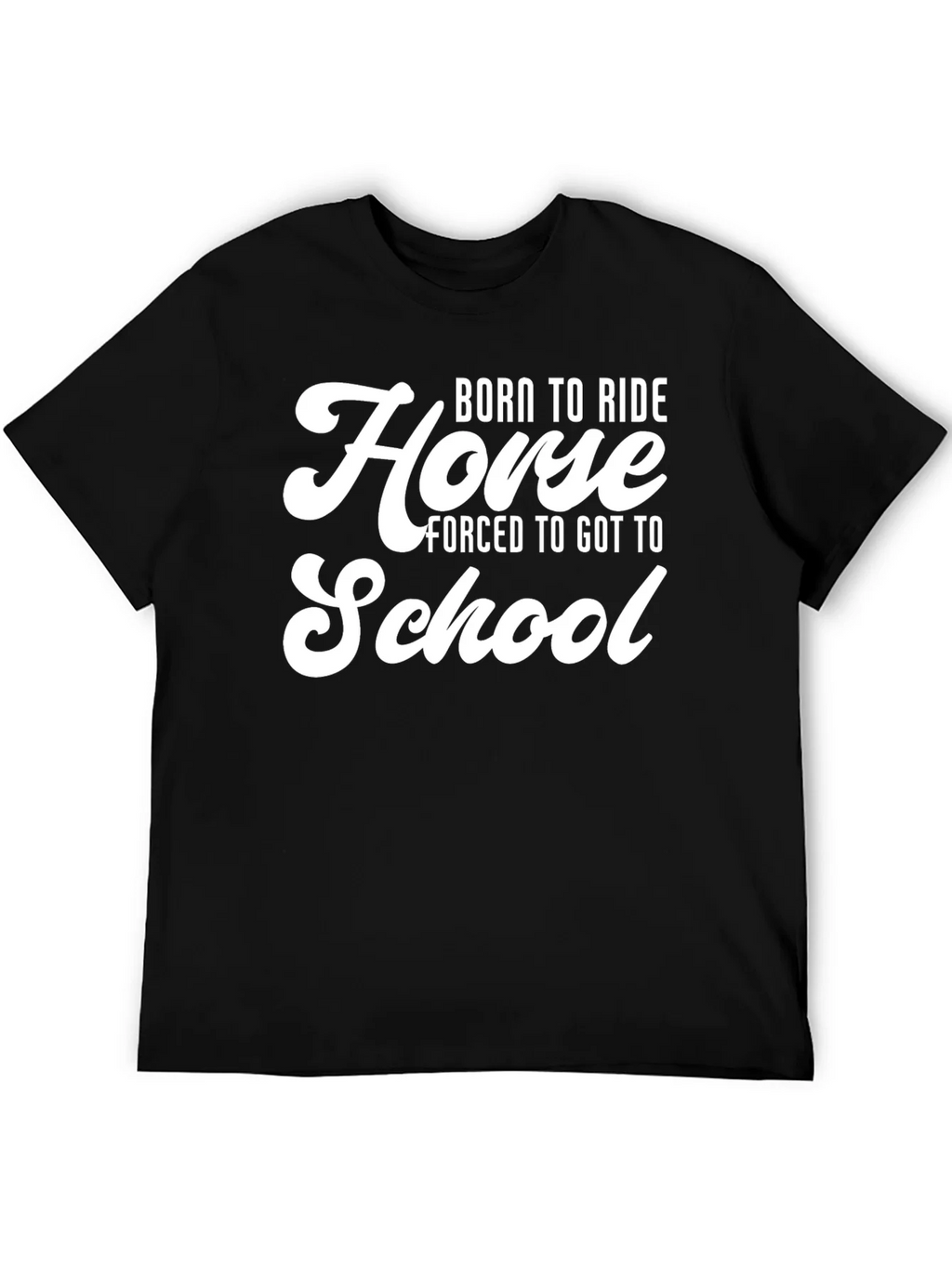 Born to Ride Horse T-Shirt product image 5