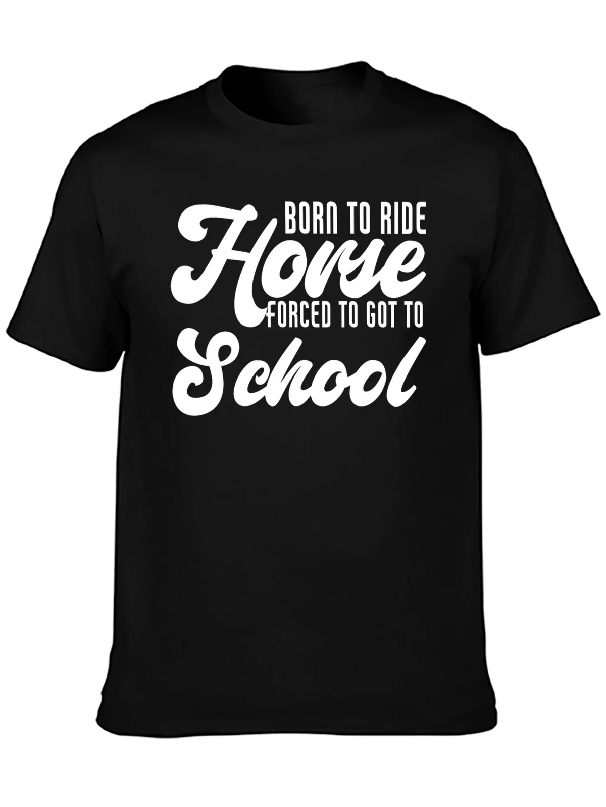 Born to Ride Horse T-Shirt product image 3