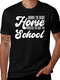 Born to Ride Horse T-Shirt product image 1