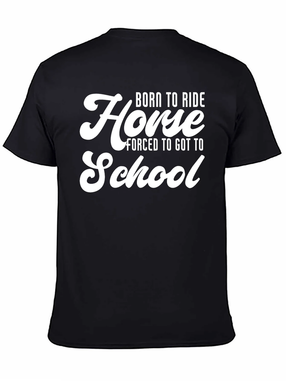 Born to Ride Horse T-Shirt product image 4