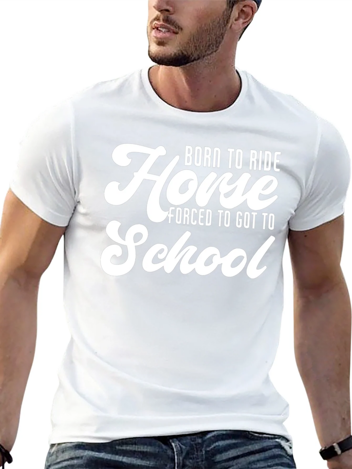 Born to Ride Horse T-Shirt product image 12