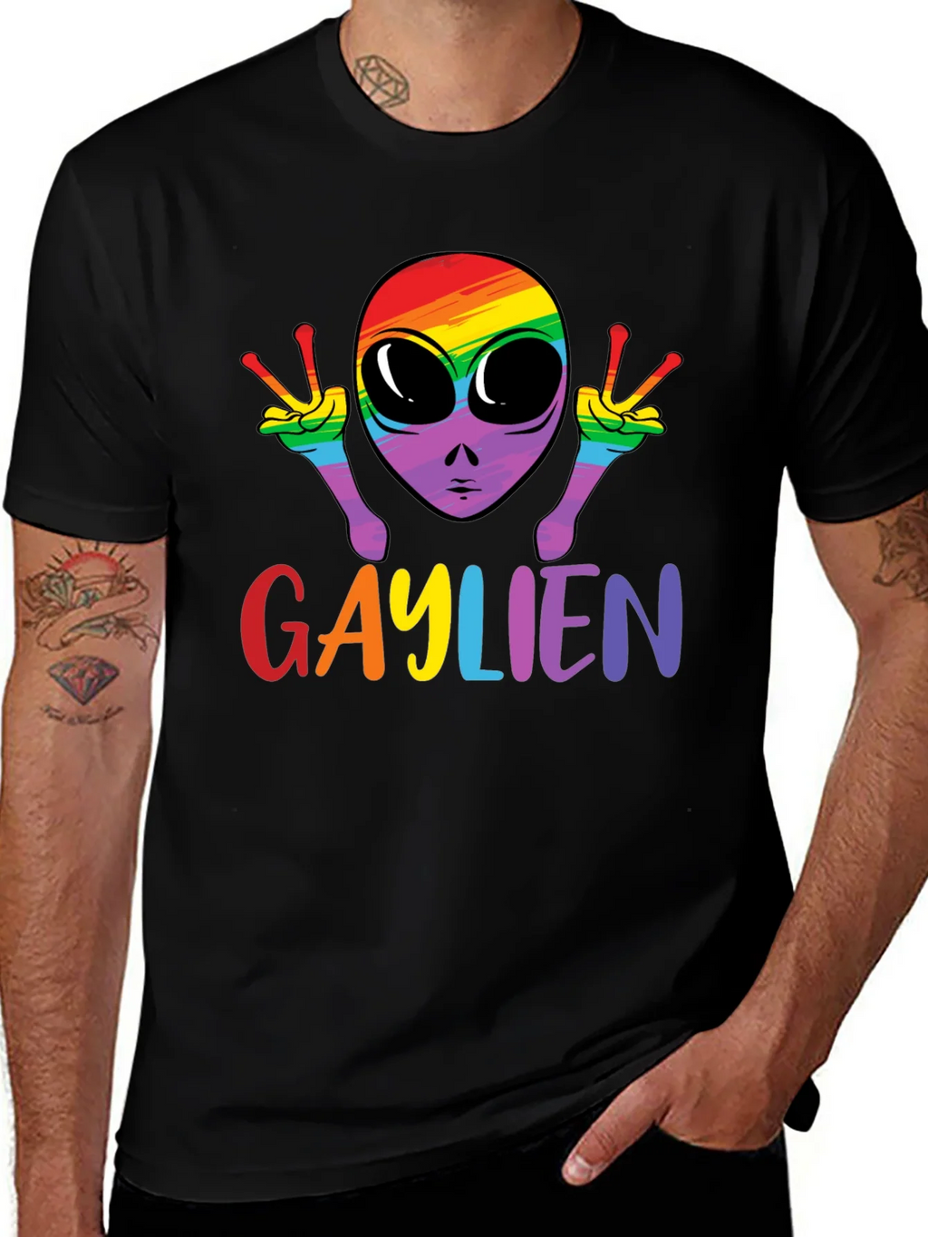 Gaylien Pride T-Shirt product image 1