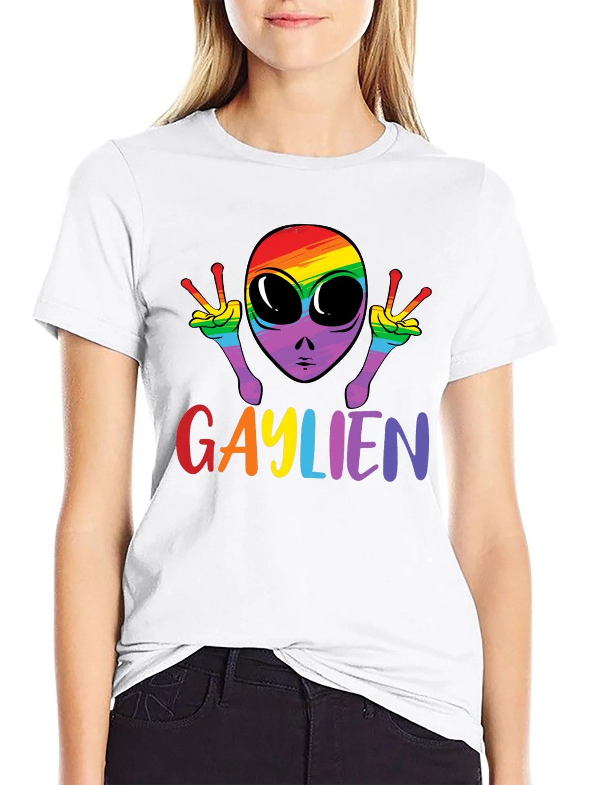 Gaylien Pride T-Shirt product image 8