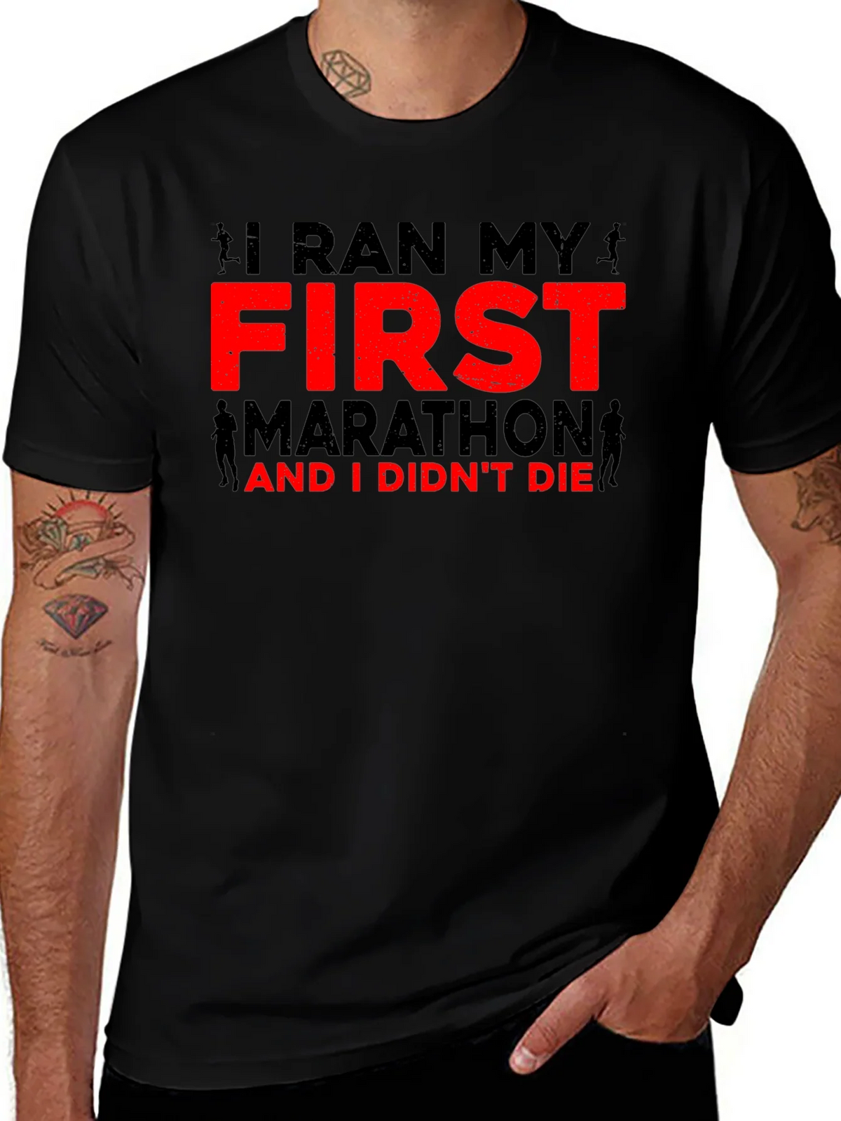 I Ran My First Marathon T-Shirt product image 1