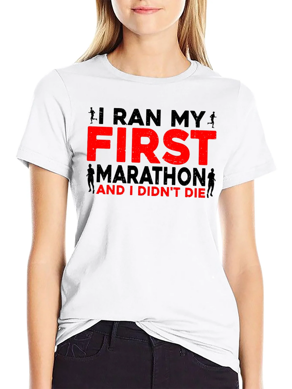 I Ran My First Marathon T-Shirt product image 8
