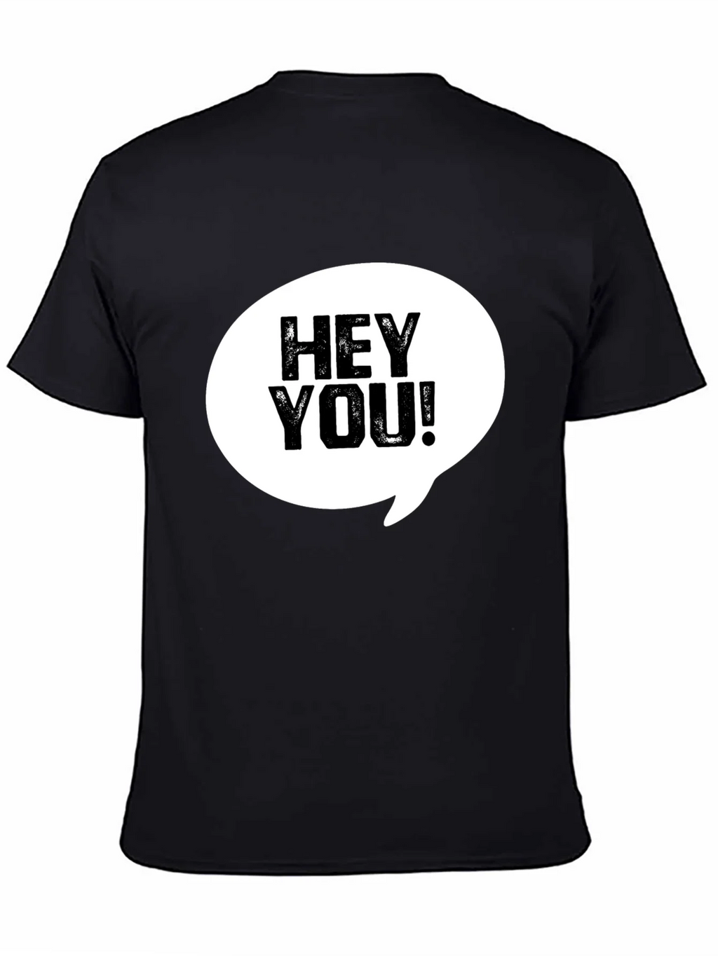 Hey You! Graphic Print Crew Neck T-Shirt product image 1