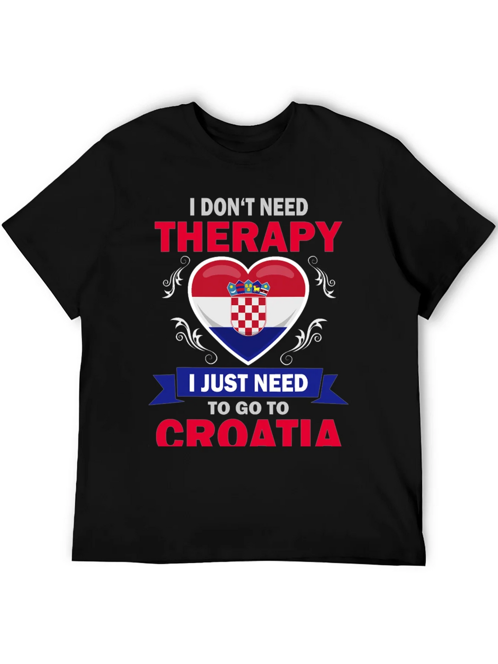 Croatia Therapy T-Shirt: Croatian Pride Tee product image 5
