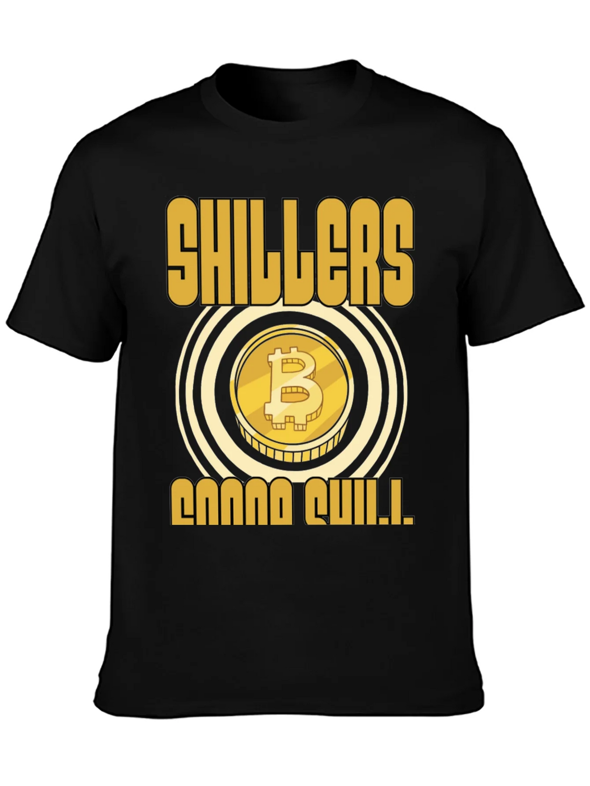 Bitcoin Shillers Gonna Shill Black T-Shirt product image 3