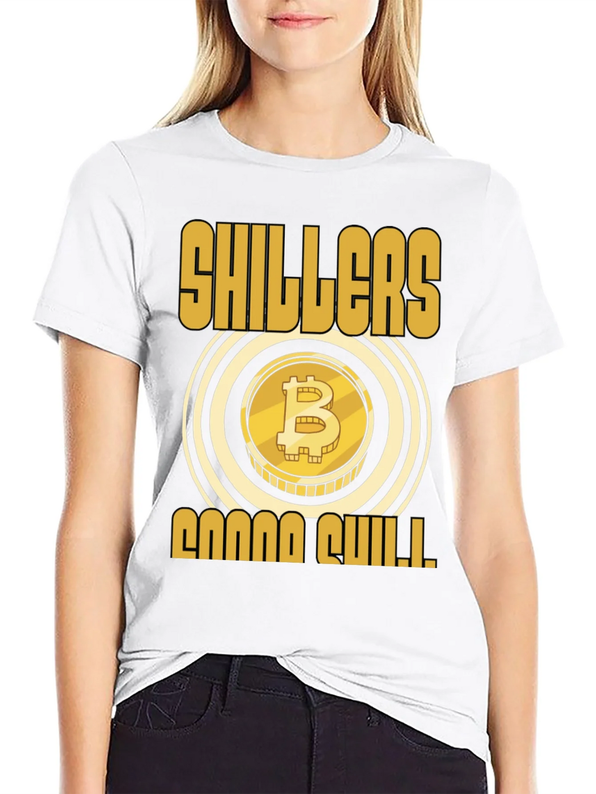 Bitcoin Shillers Gonna Shill Black T-Shirt product image 8
