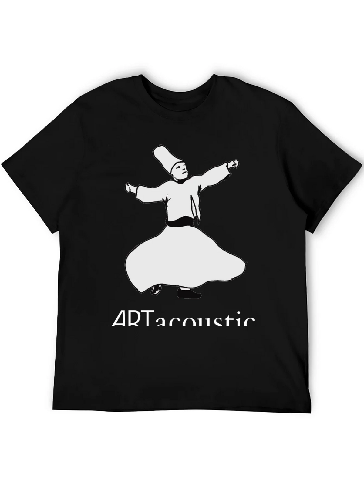 ArtAcoustic Whirling Dervish T-Shirt - Black product image 4