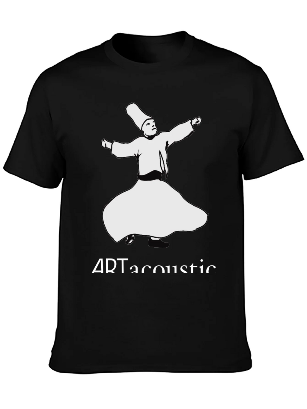 ArtAcoustic Whirling Dervish T-Shirt - Black product image 3