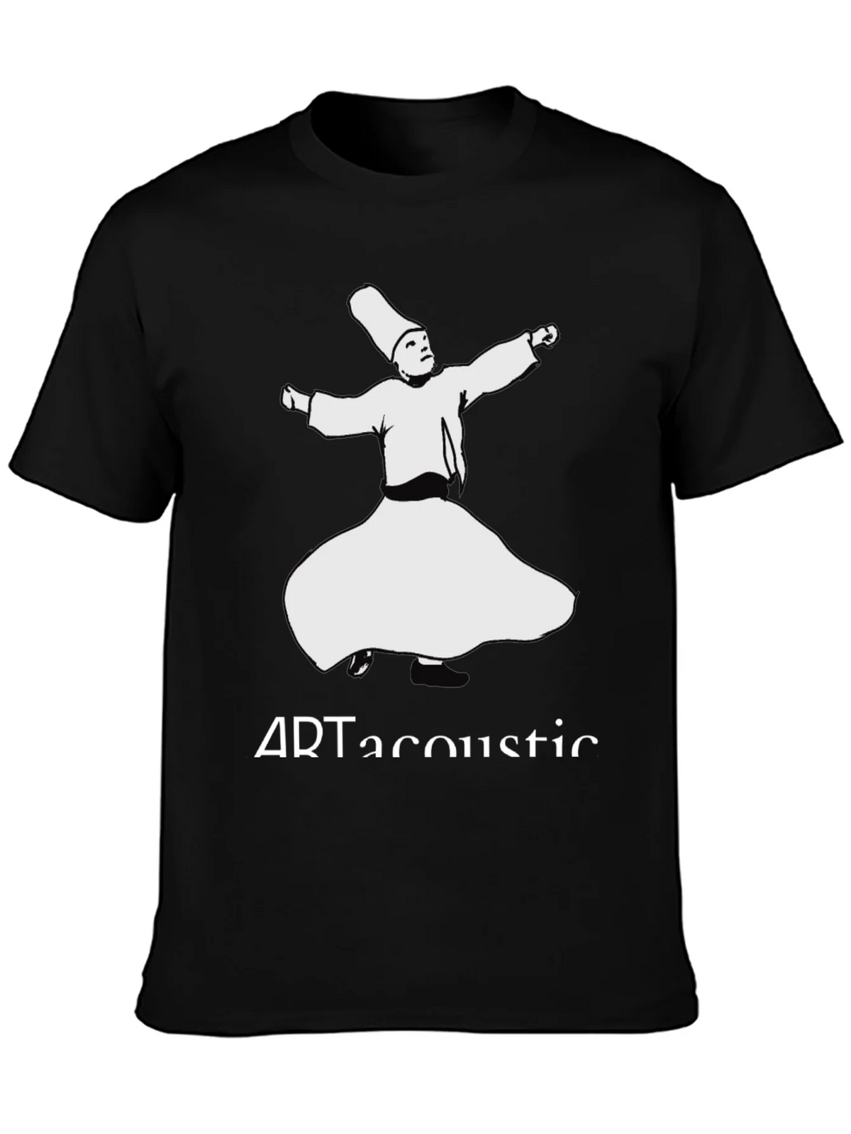 ArtAcoustic Whirling Dervish T-Shirt - Black product image 3