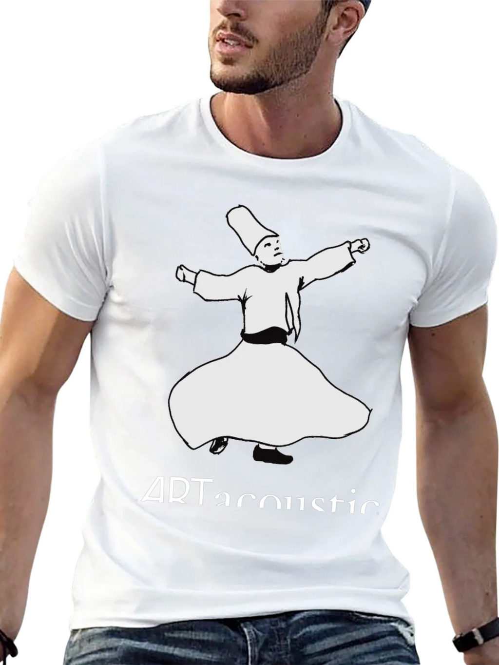 ArtAcoustic Whirling Dervish T-Shirt - Black product image 9