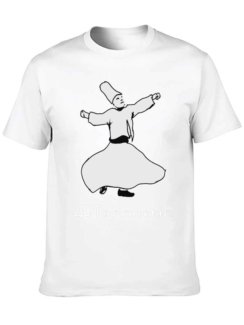 ArtAcoustic Whirling Dervish T-Shirt - Black product image 7