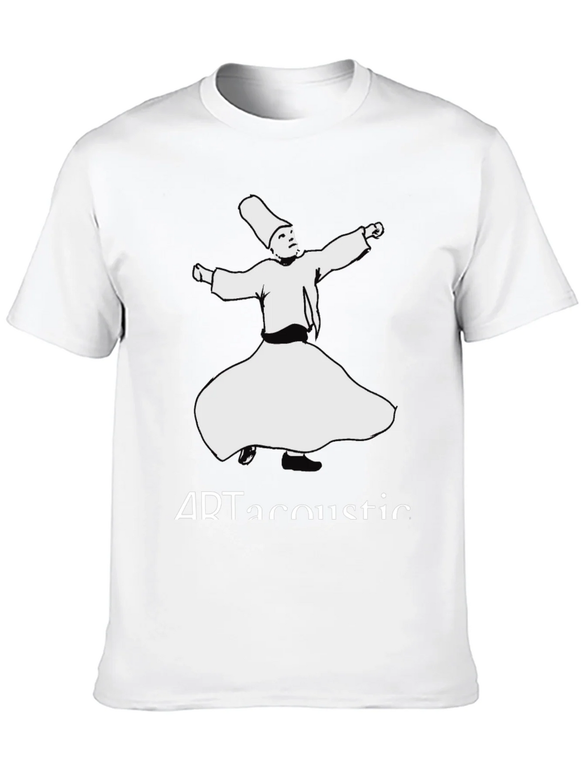 ArtAcoustic Whirling Dervish T-Shirt - Black product image 7