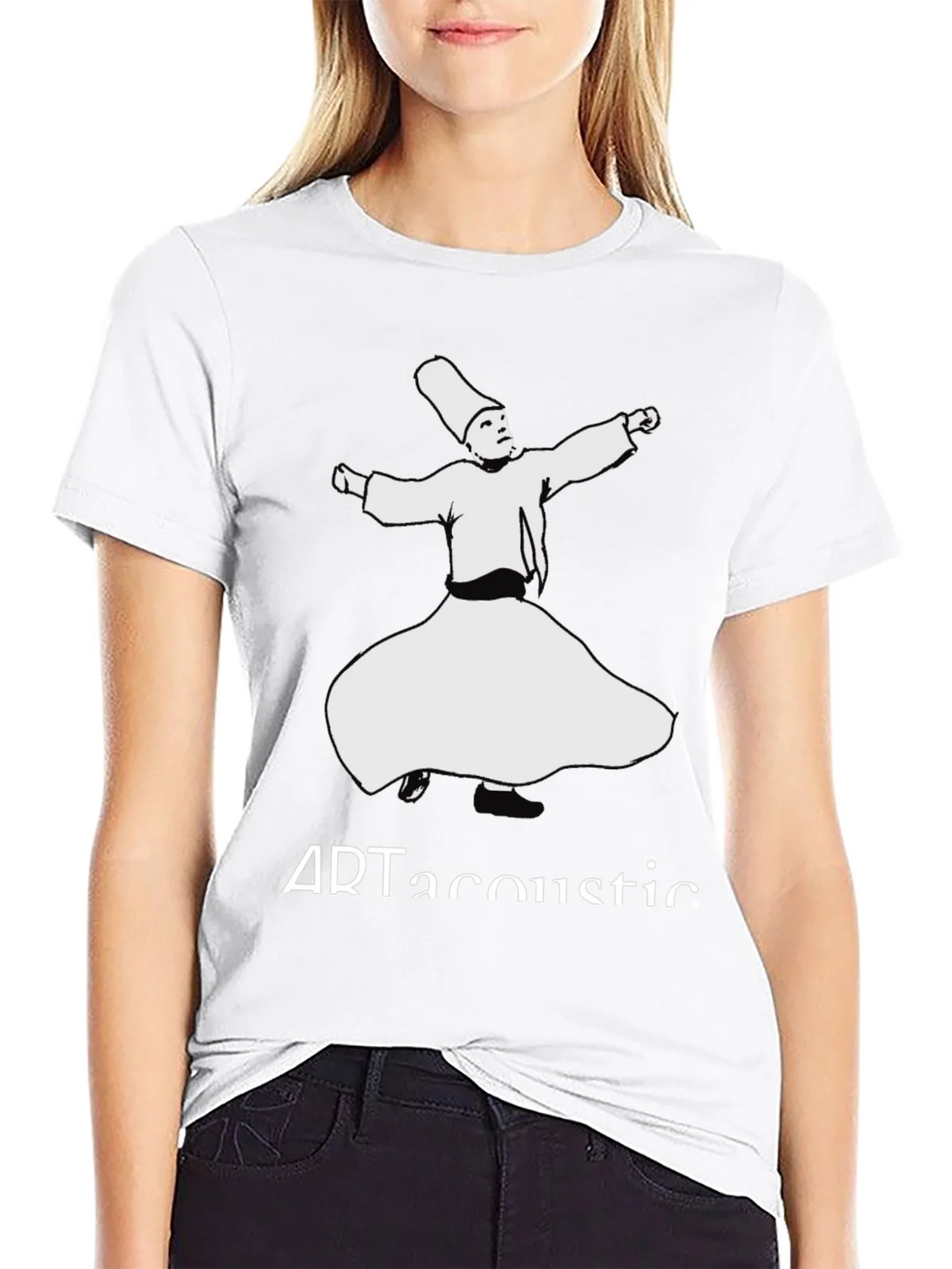 ArtAcoustic Whirling Dervish T-Shirt - Black product image 6