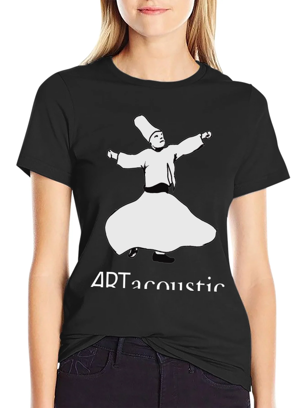 ArtAcoustic Whirling Dervish T-Shirt - Black product image 2