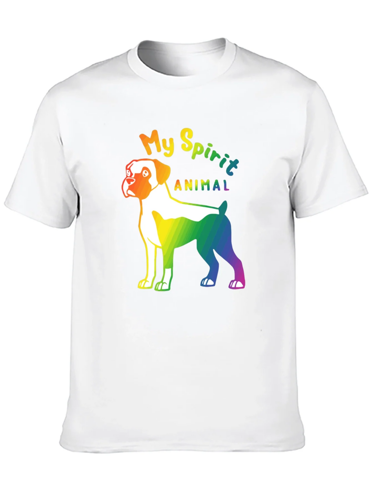 My Spirit Animal Boxer Dog Pride T-Shirt product image 8