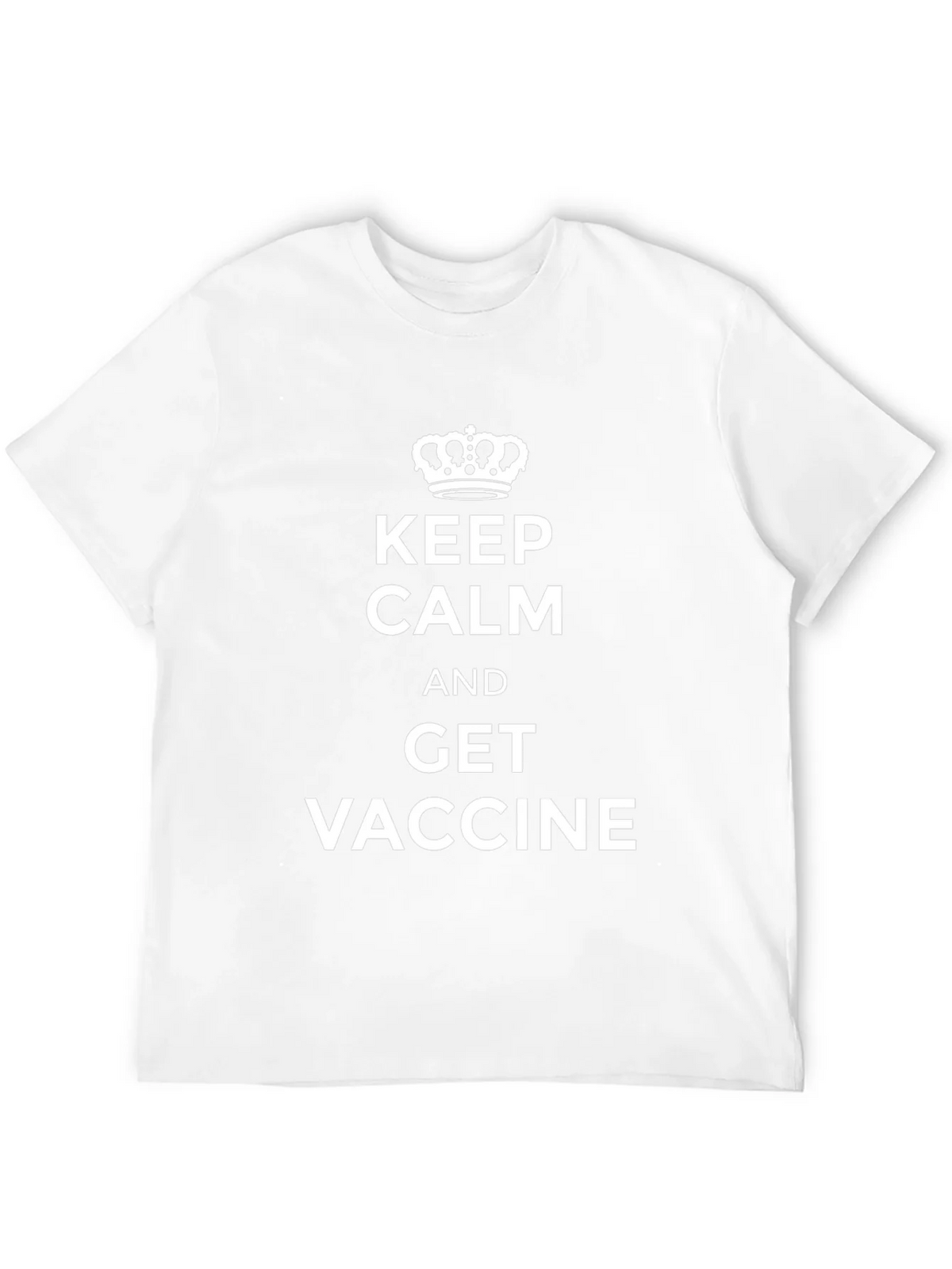 Keep Calm and Get Vaccine T-Shirt product image 11