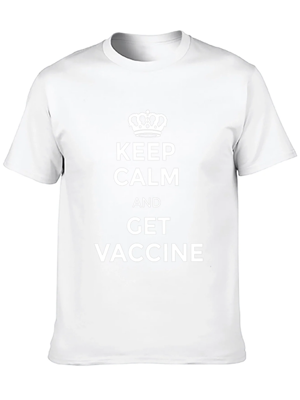 Keep Calm and Get Vaccine T-Shirt product image 9