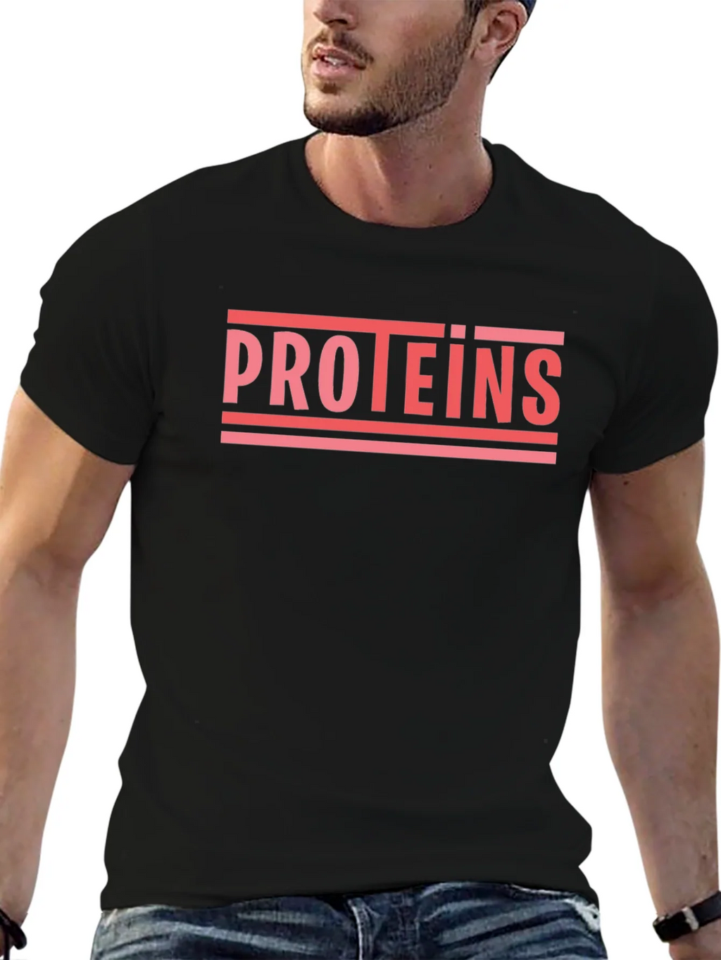 Proteins Graphic Tee - Gym & Workout Apparel product image 6