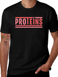 Proteins Graphic Tee - Gym & Workout Apparel product image 1