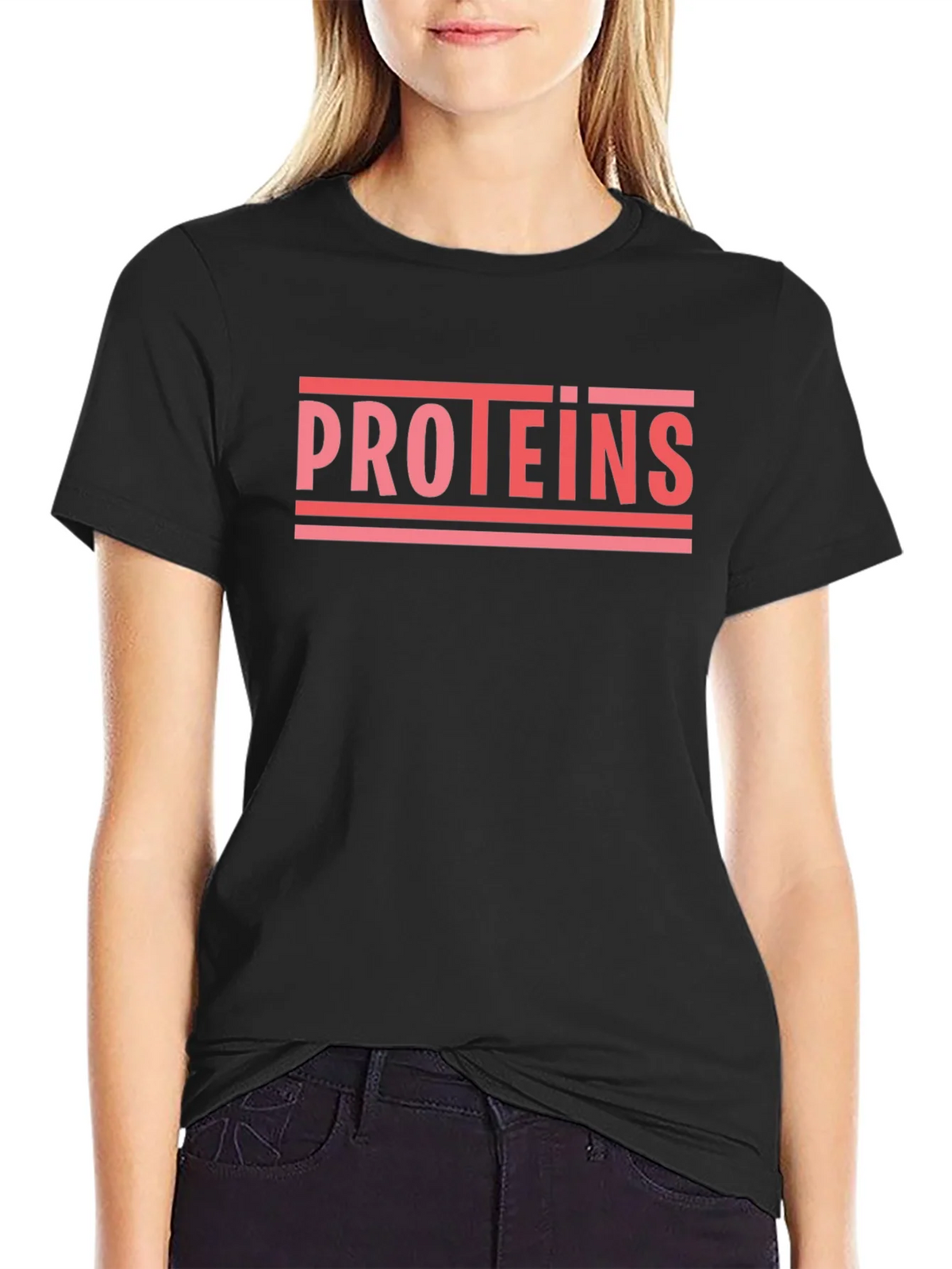 Proteins Graphic Tee - Gym & Workout Apparel product image 2
