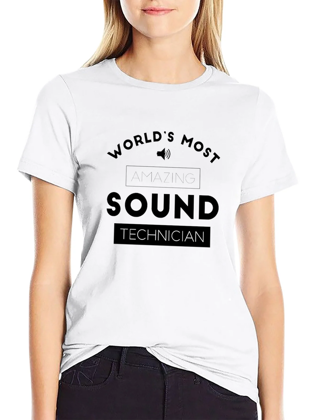 Sound Technician T-Shirt - Worlds Most Amazing product image 8