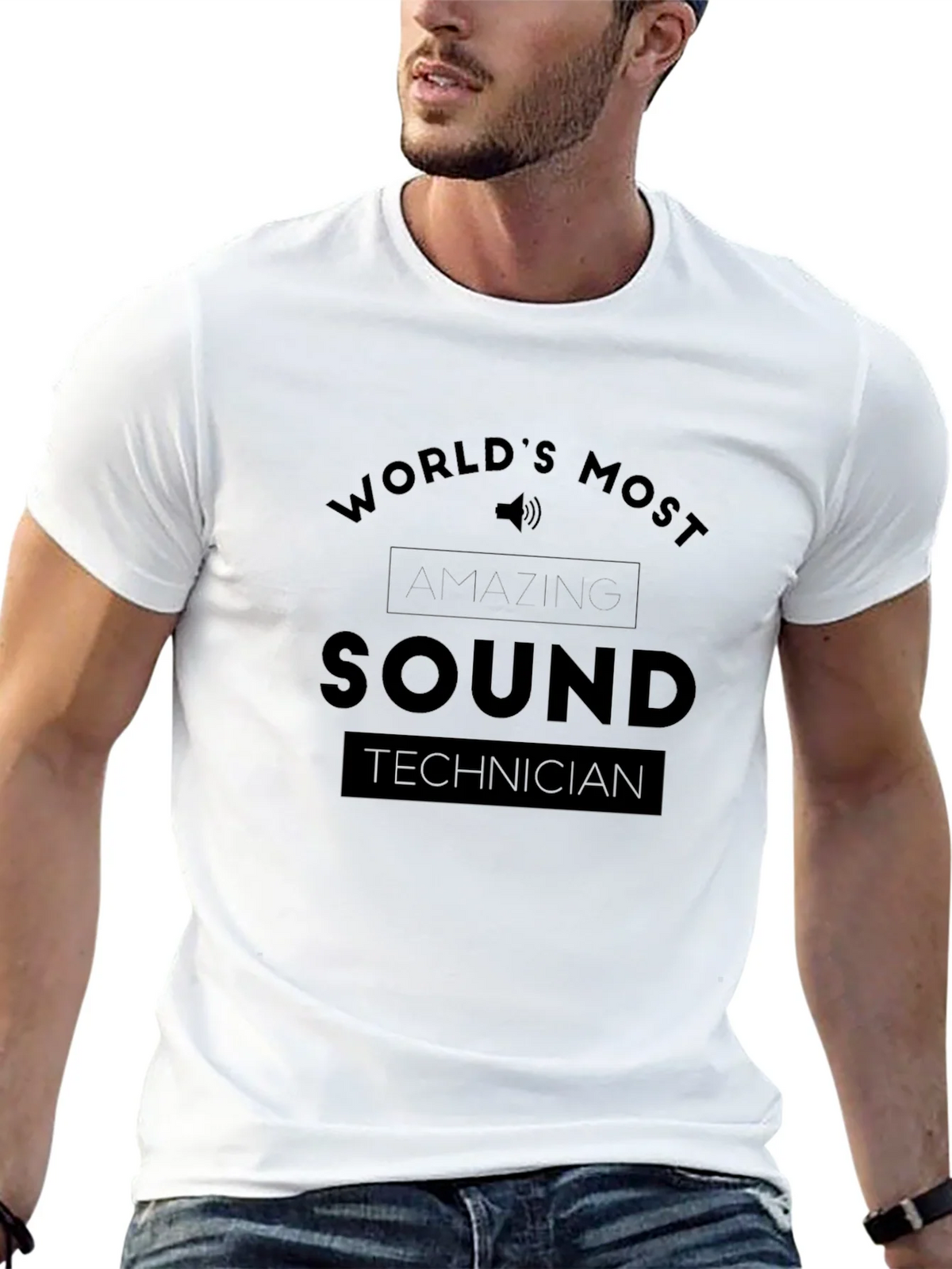 Sound Technician T-Shirt - Worlds Most Amazing product image 12
