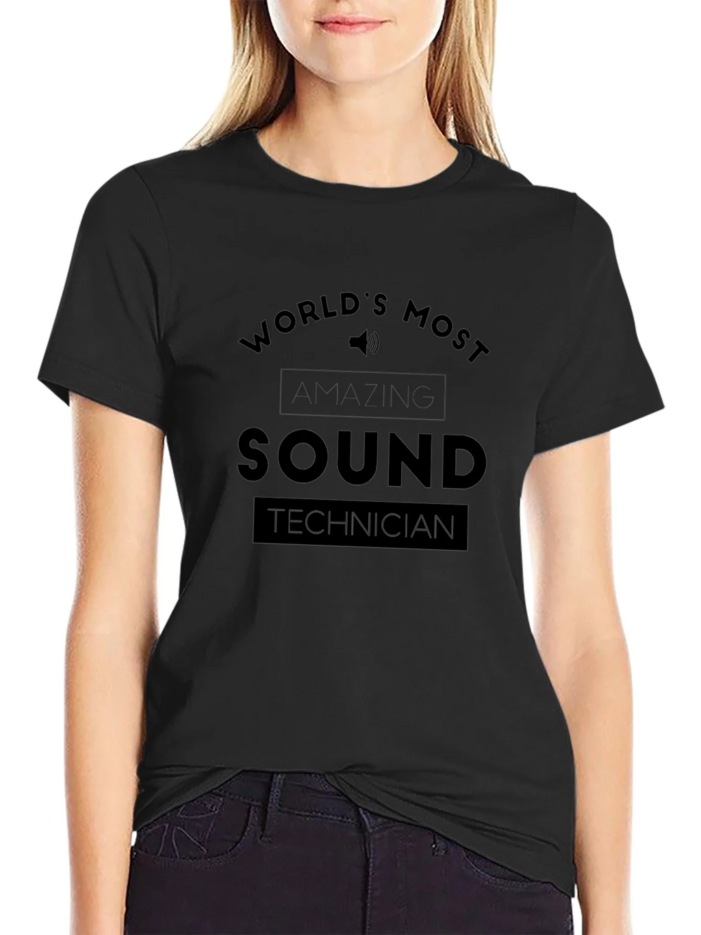Sound Technician T-Shirt - Worlds Most Amazing product image 2