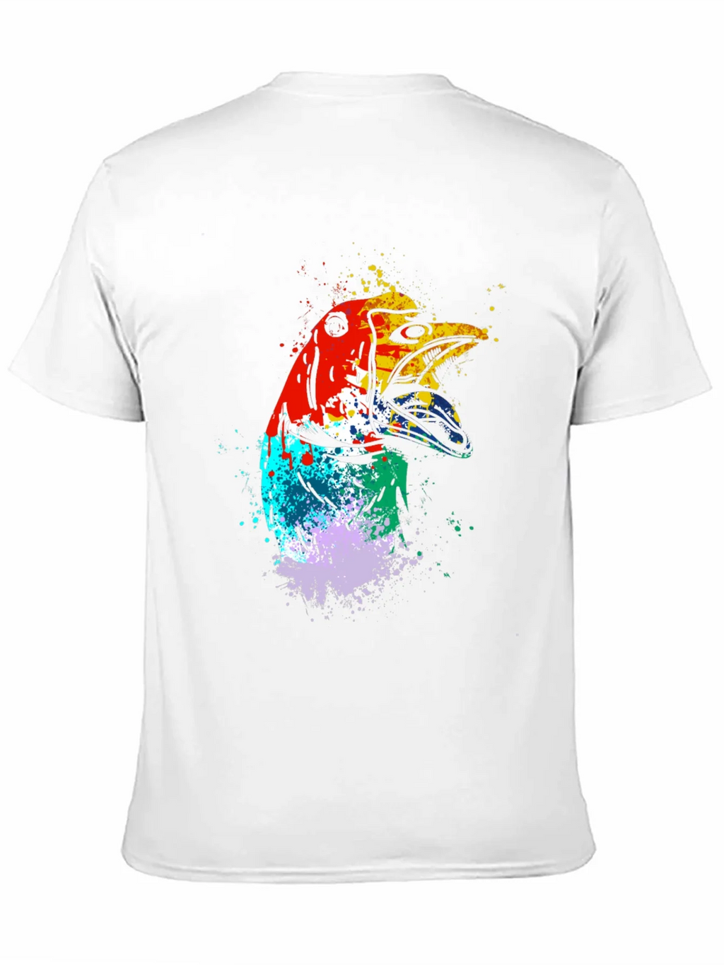 Abstract Bird Graphic Tee - Mens Black T-Shirt product image 7
