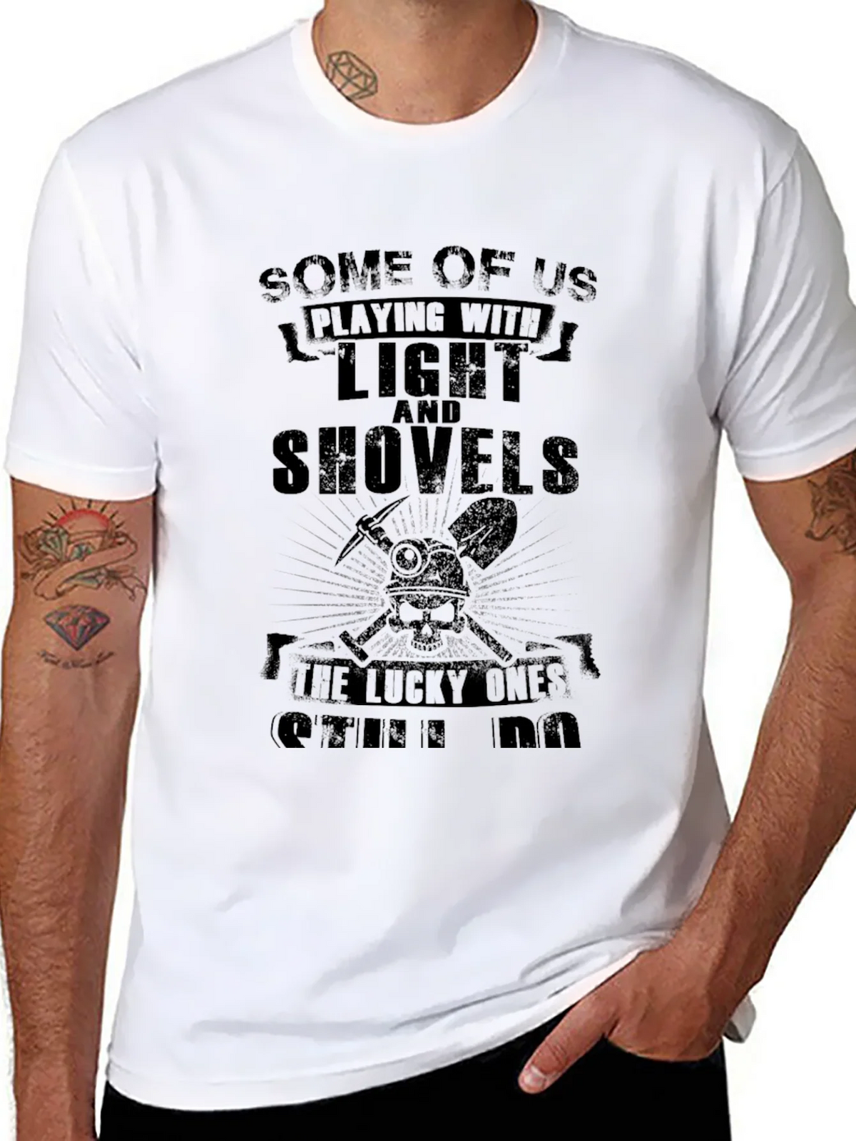 Miner Lucky Ones Graphic Tee - Black product image 7