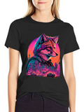 Cyberpunk Fox T-Shirt product image 1