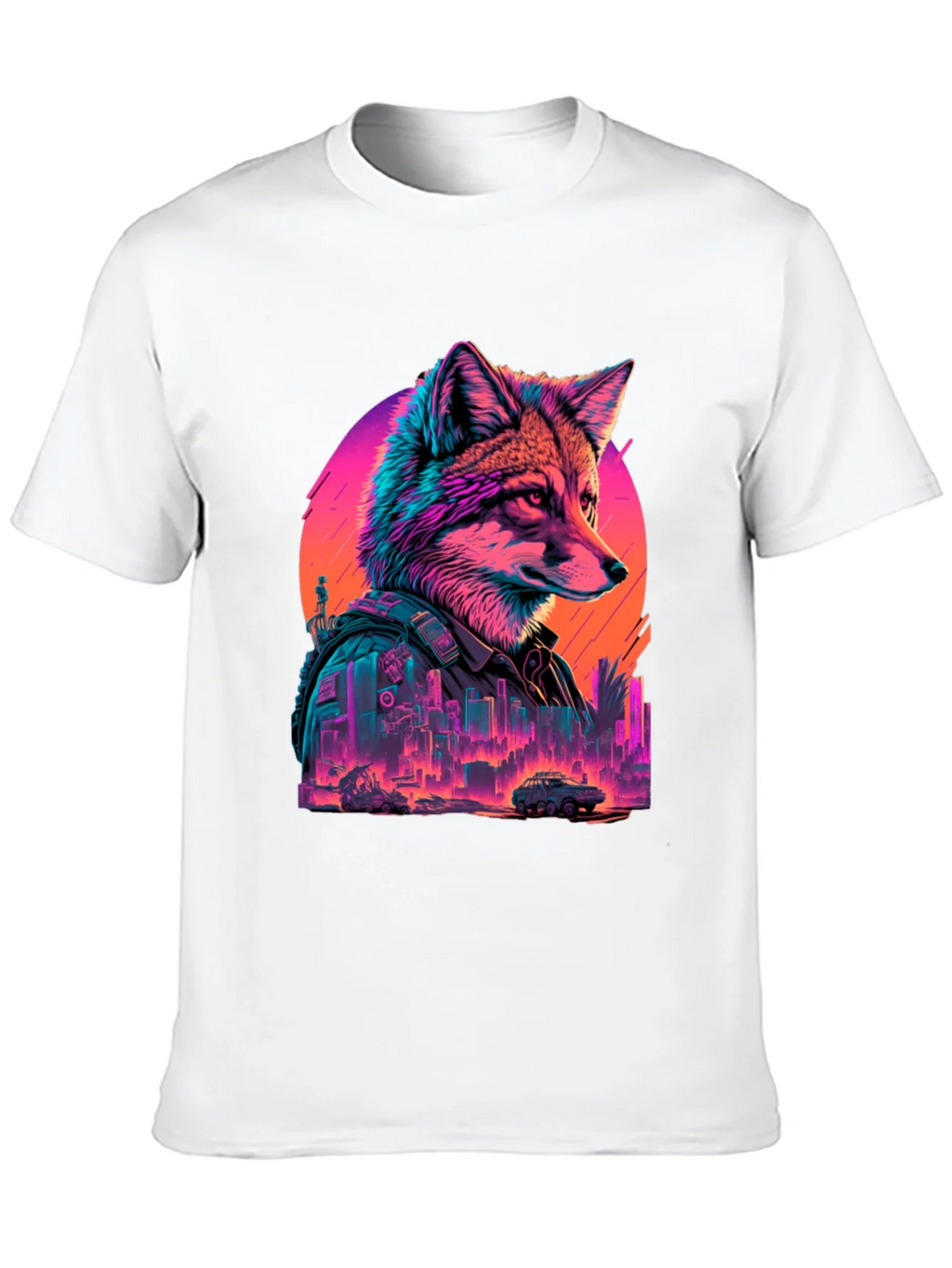 Cyberpunk Fox T-Shirt product image 5