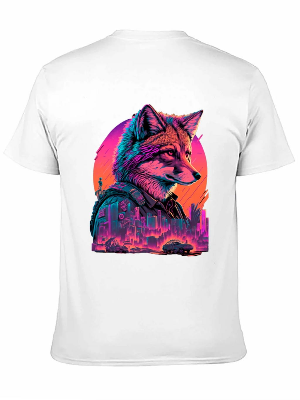 Cyberpunk Fox T-Shirt product image 6