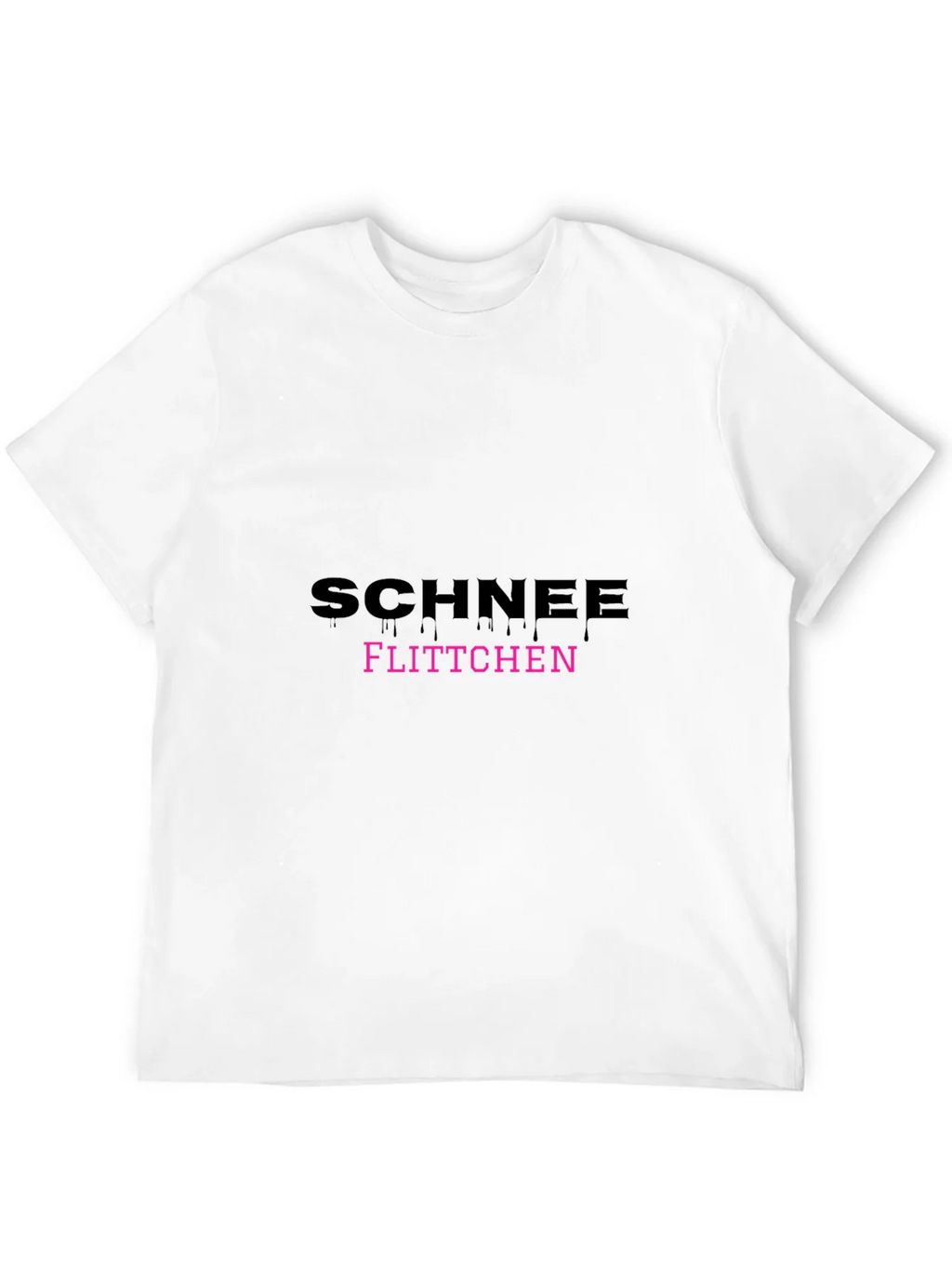 Schnee Flittchen Black T-Shirt product image 11