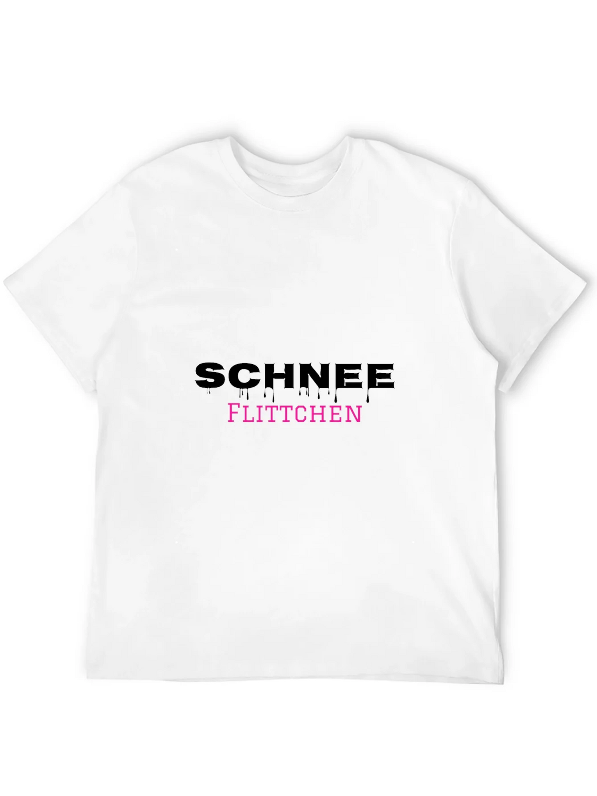 Schnee Flittchen Black T-Shirt product image 11