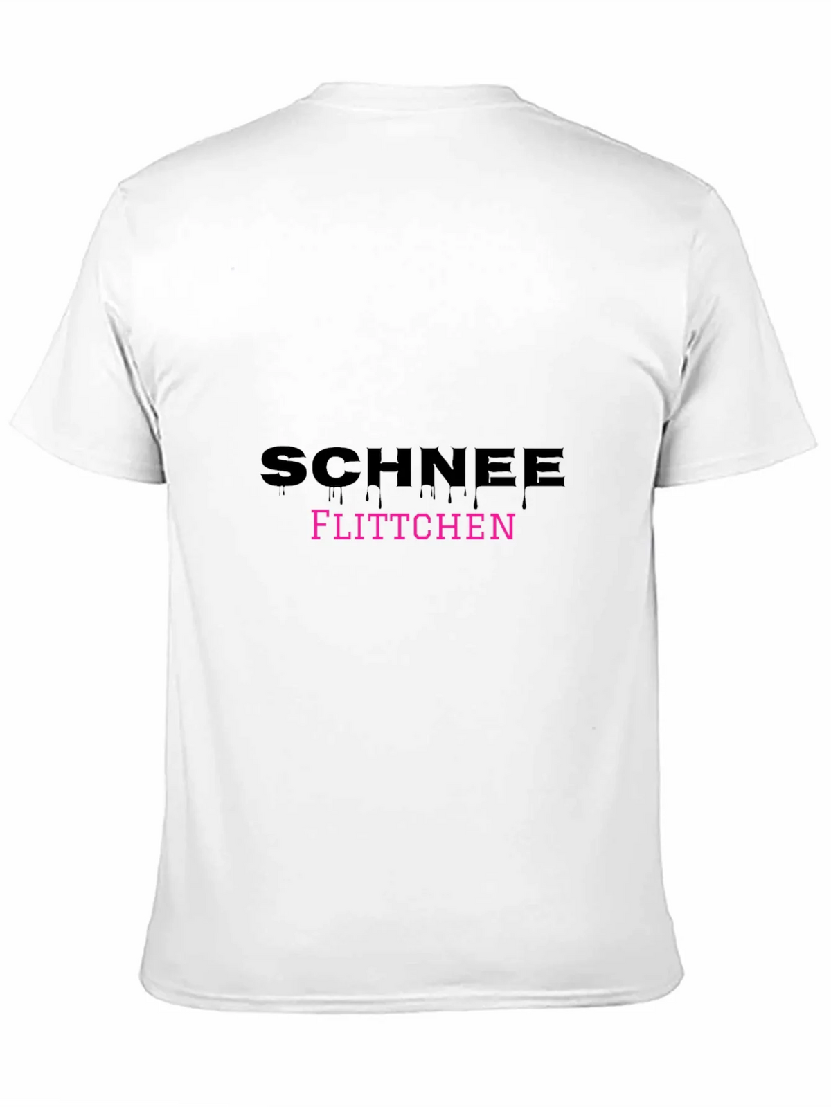 Schnee Flittchen Black T-Shirt product image 10