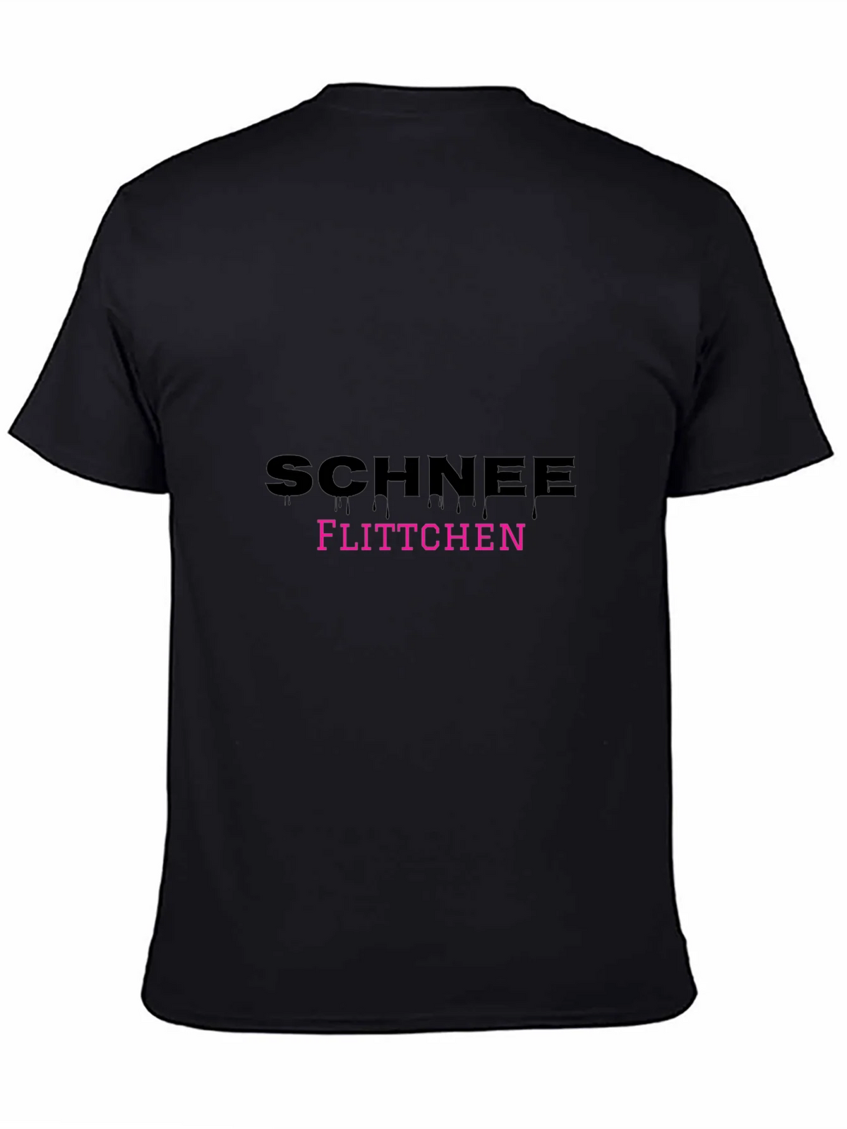 Schnee Flittchen Black T-Shirt product image 4